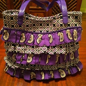 Vera Bradley purple handbag